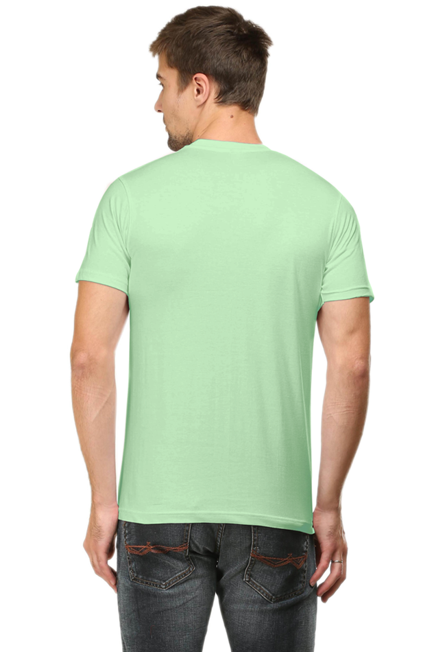 Men Round Neck Classic Half Sleeve T Shirt